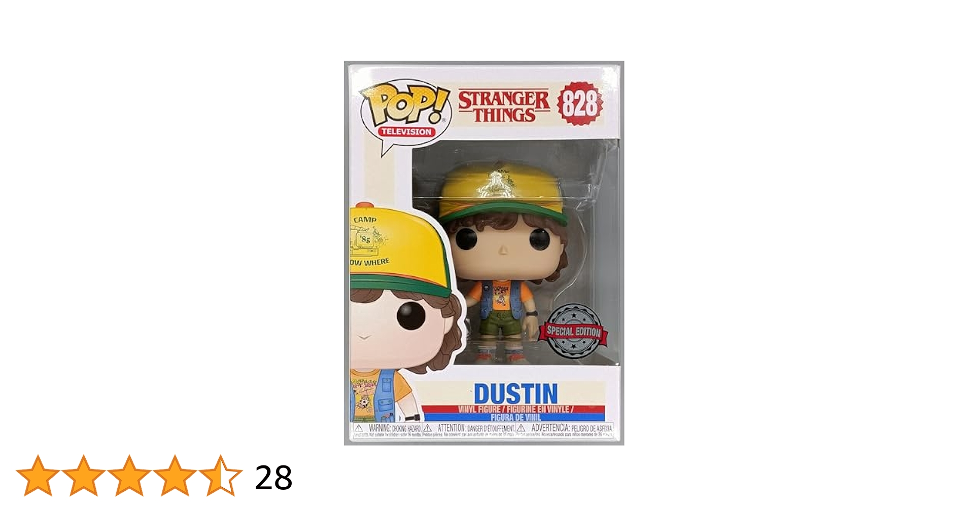 STRANGER THINGS funko pop ダスティン 限定版 Funko Stranger Things POP Television Dustin Dart Exclusive